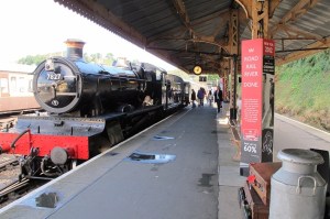 Dartmouth steam train at Kingswear