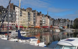 Honfleur inner harbour - daytime honfleur3
