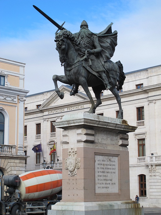 Burgos - Monument to El Cid Burgos3