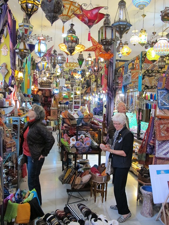 Malaga - inside the amazing gift shop Malaga4