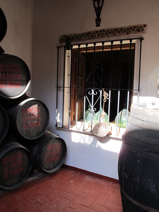 Ronda - Bodega we went to for wine tasting Ronda3