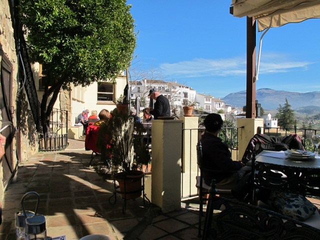 Ronda - terrace restaurant Ronda6