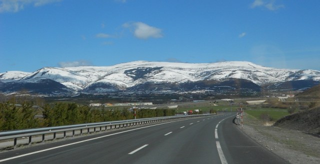 Motorway E05 through the Picos de Europa Santander (1)