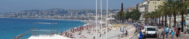Nice, Cote d'Azur - Promenade des Anglais and beaches