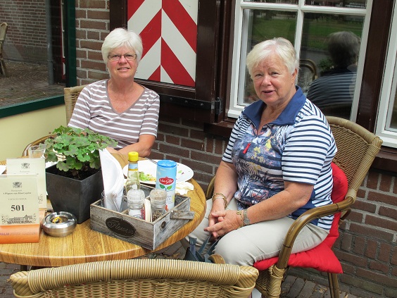 Full circle - lunch with Ria at Haarzuilens village near Vleuten, same place as last year Utrecht8